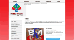 Desktop Screenshot of nobelreklam.com